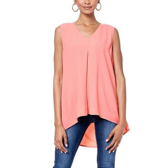 FEVER Ladies Versatile High-Low Sleeveless Tunic - Picture 4 of 7